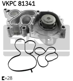 VKPC 81341 SKF - Насос охолоджуючої рідини1